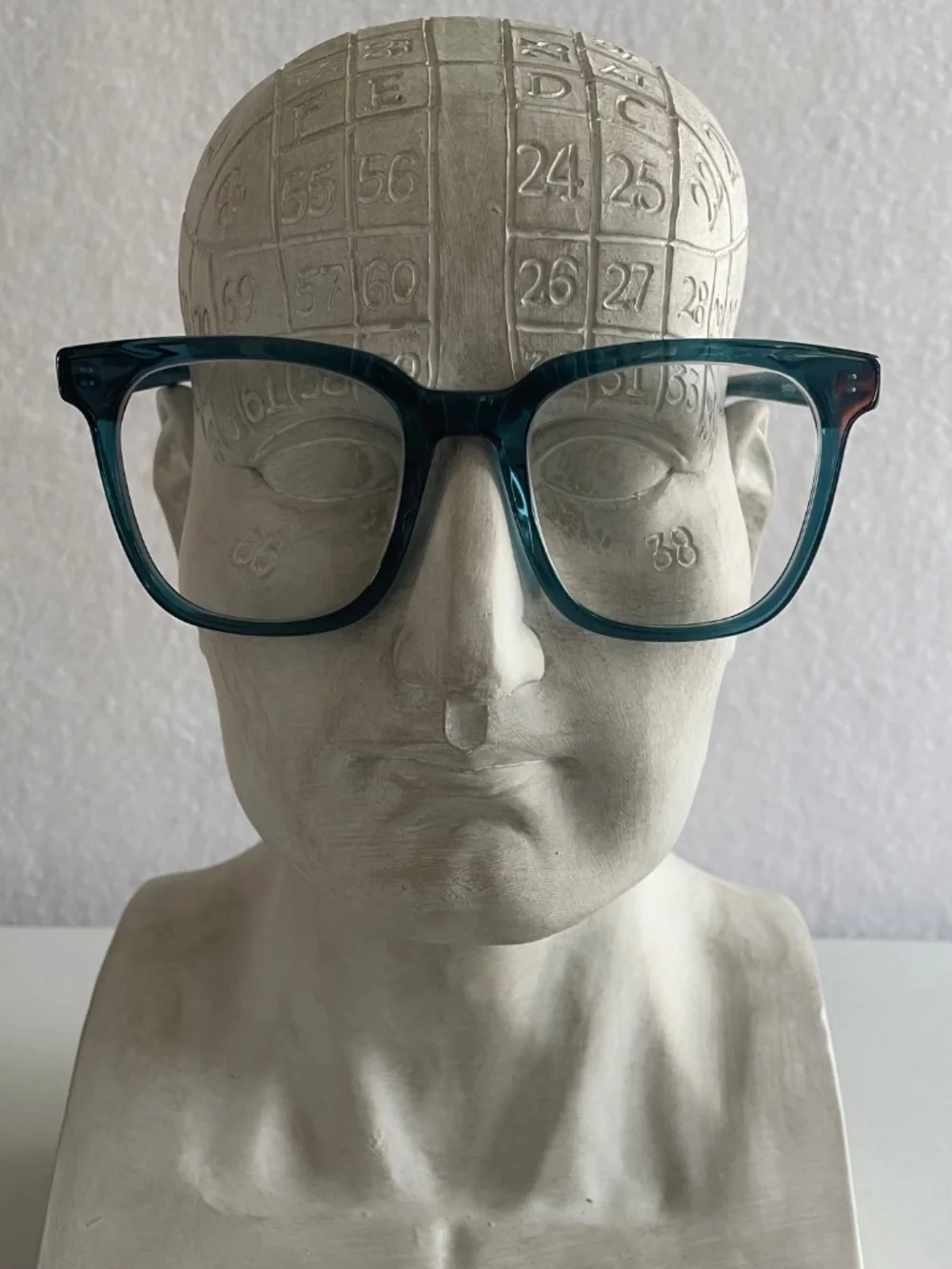 Eyebuydirect Kenneth Teal Glasses Frame Only Square Teal Acetate Full-Rim